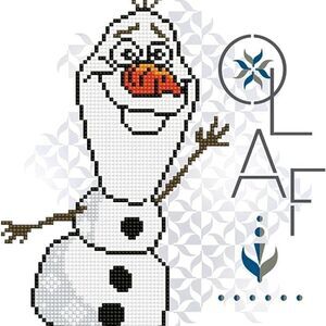 Disney Olaf Paint with Diamonds New